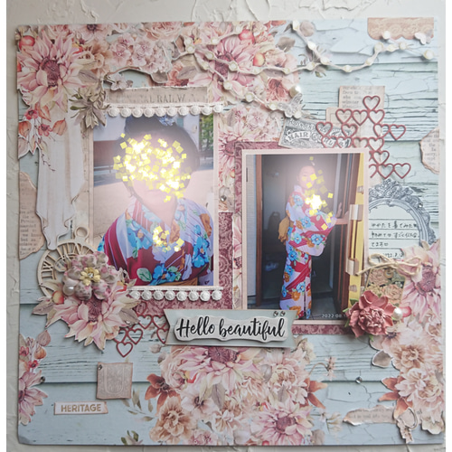 ★あっつん様確認用★　スクラップブッキング　キット 自宅でできるスクラップブッキング体験キット👶BABY編👶～中級者