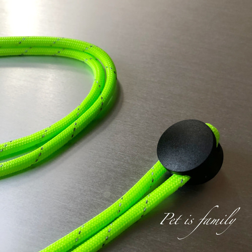 ショルダースマホストラップ」蛍光グリーン（スマホストラップ011