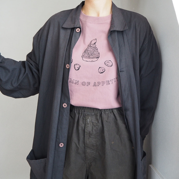 〇〇の秋　長袖ｔシャツ　メルロー 14枚目の画像