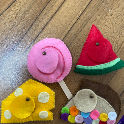 エプロンシアター あおむしさん 生地 ショコラ 通販 14592042｜Creema