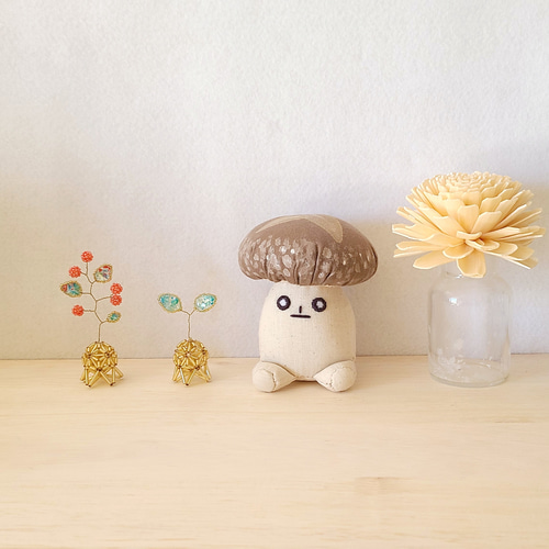 ルドルフシャファーコレクション　ヤシの木&きのこ　ぬいぐるみ ルドルフシャファーコレクション ヤシの木&きのこ ぬいぐるみ