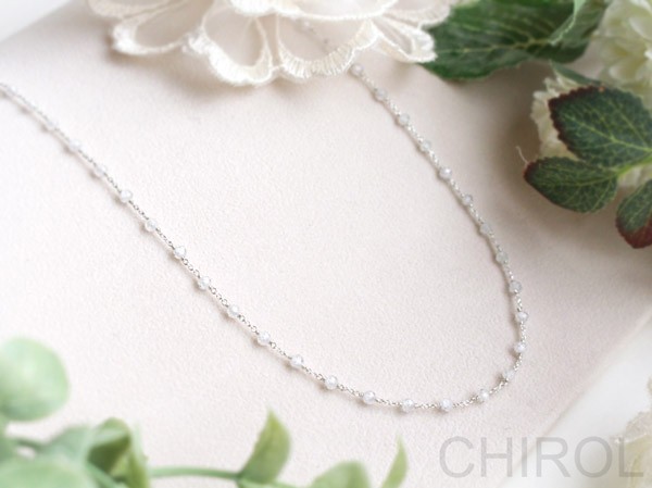 キュービックジルコニア ネックレス/ SV925