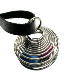 スプリングペンダントトップ　ストーンホルダー 4枚目の画像