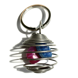 スプリングペンダントトップ　ストーンホルダー 7枚目の画像