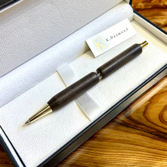 【2,500年前の縄文時代の木】神代杉のシャープペン　CZ0006 2枚目の画像