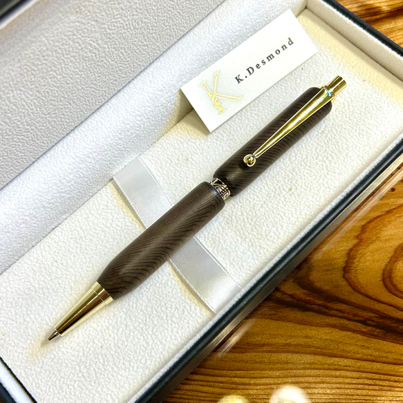 【2,500年前の縄文時代の木】神代杉のシャープペン　CZ0006 1枚目の画像