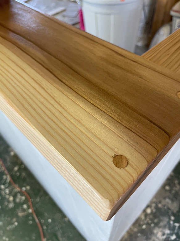 【段差】カウンター レジカウンター　受付カウンター　幅90✖︎高さ105✖︎奥行き38センチ 7枚目の画像