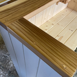 【段差】カウンター レジカウンター　受付カウンター　幅90✖︎高さ105✖︎奥行き38センチ 6枚目の画像