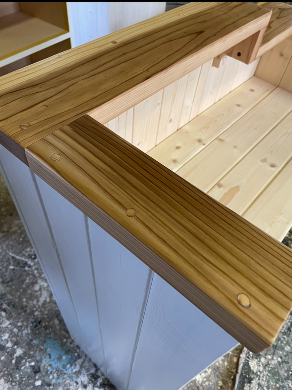 【段差】カウンター レジカウンター　受付カウンター　幅90✖︎高さ105✖︎奥行き38センチ 6枚目の画像