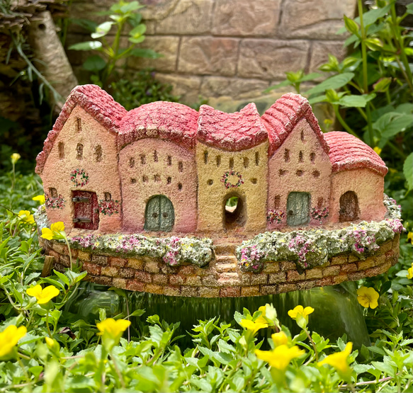 モルタルハウス　石積のグリムカフェ つくし様ミニモルタルハウス 街並みNo.17 その他アート