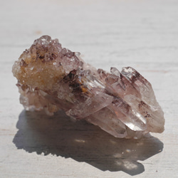 20%OFFSale天然石レッドファントムクォーツ約48mm赤富士水晶クラスター原石[rphq-220907-01] 8枚目の画像