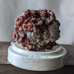 【Spessartine Garnet】１月誕生石｜スペサルティンガーネット｜原石｜中国・福建省産｜157ｇ｜鉱物標本 18枚目の画像