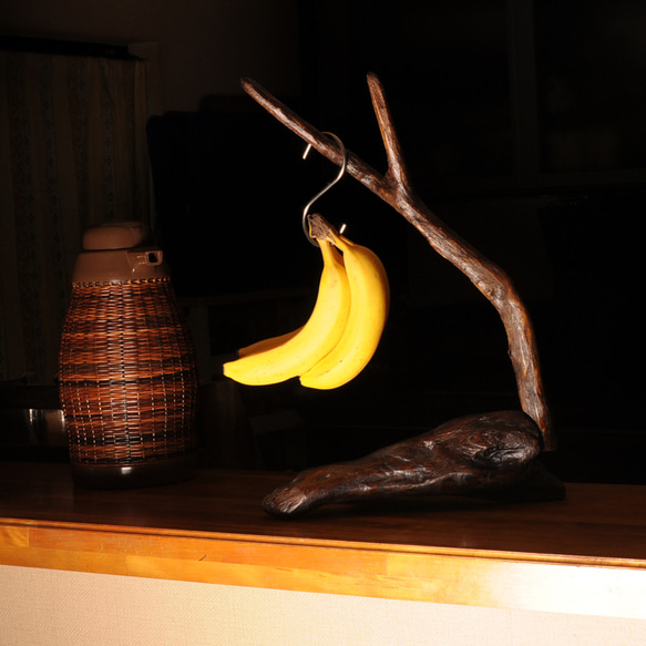 流木のバナナスタンド105022 8枚目の画像