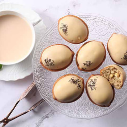 ☆期間限定☆「抹茶ケーキ入り」季節のケーキ5種アソートセット☆栗・紅茶・抹茶・ほうじ茶・レモン 5枚目の画像