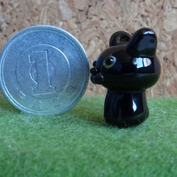 新型です(ω) とんぼ玉の黒猫 A 12枚目の画像