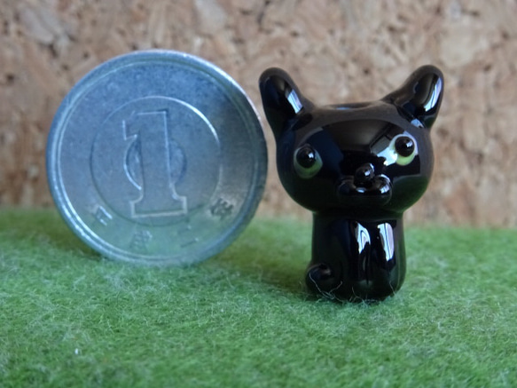 新型です(ω) とんぼ玉の黒猫 A 11枚目の画像