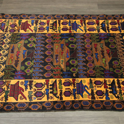 War Rug アフガニスタン ミリタリーデザイン トライバルラグ War Rug アフガニスタン ミリタリーデザイン トライバルラグ