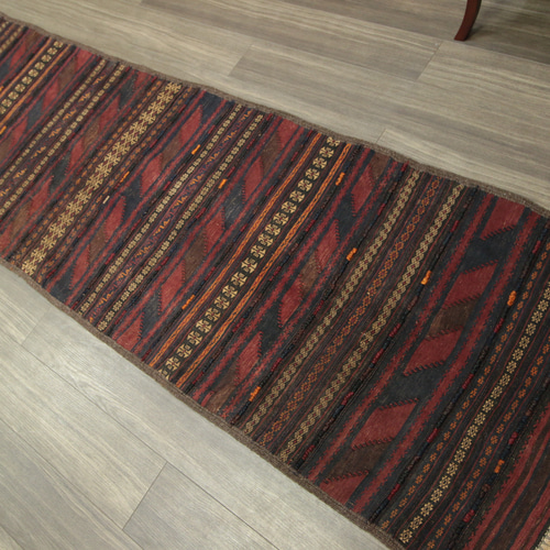 196×144cｍ 手織りアフガンキリム スザニ トライバルラグヴィンテージラグ 196×144cm 手織りアフガンキリム スザニ トライバルラグ