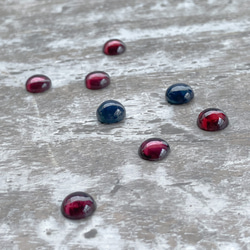 《デイリー素敵に煌めく》天然石の一粒ピアス/イヤリング✳︎ガーネット✳︎1月誕生石 5枚目の画像