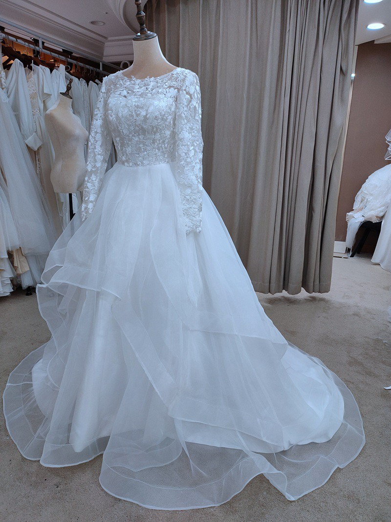 ウェディングドレス　二次会　 ロングドレス 花嫁ドレス 結婚式　前撮り