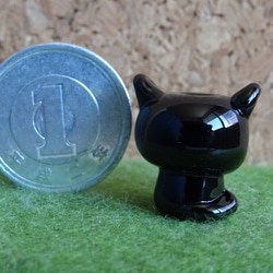 新型です(ω) とんぼ玉の黒猫 D 13枚目の画像