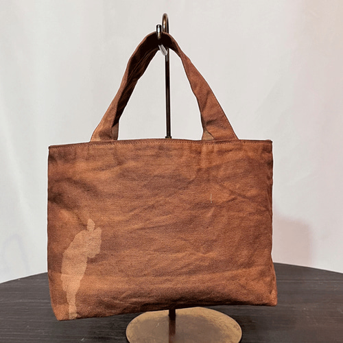 お散歩柿渋染めミニバッグ22077 ハンドバッグ 布一途 通販 14596464