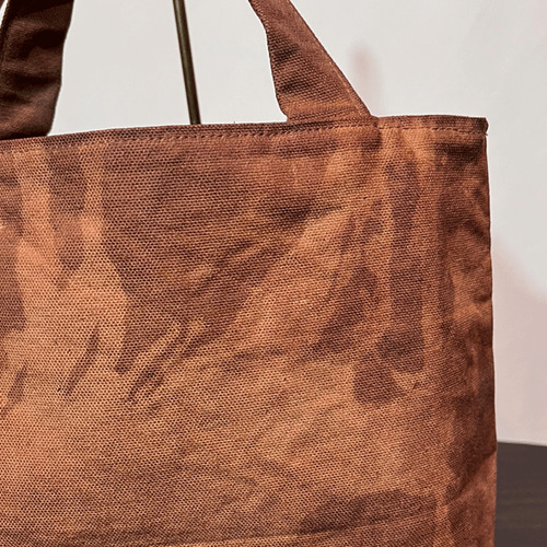 お散歩柿渋染めミニバッグ22077 ハンドバッグ 布一途 通販 14596464