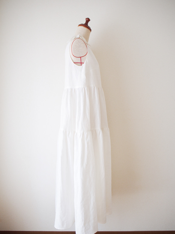 bulb-tiered dress- 2枚目の画像