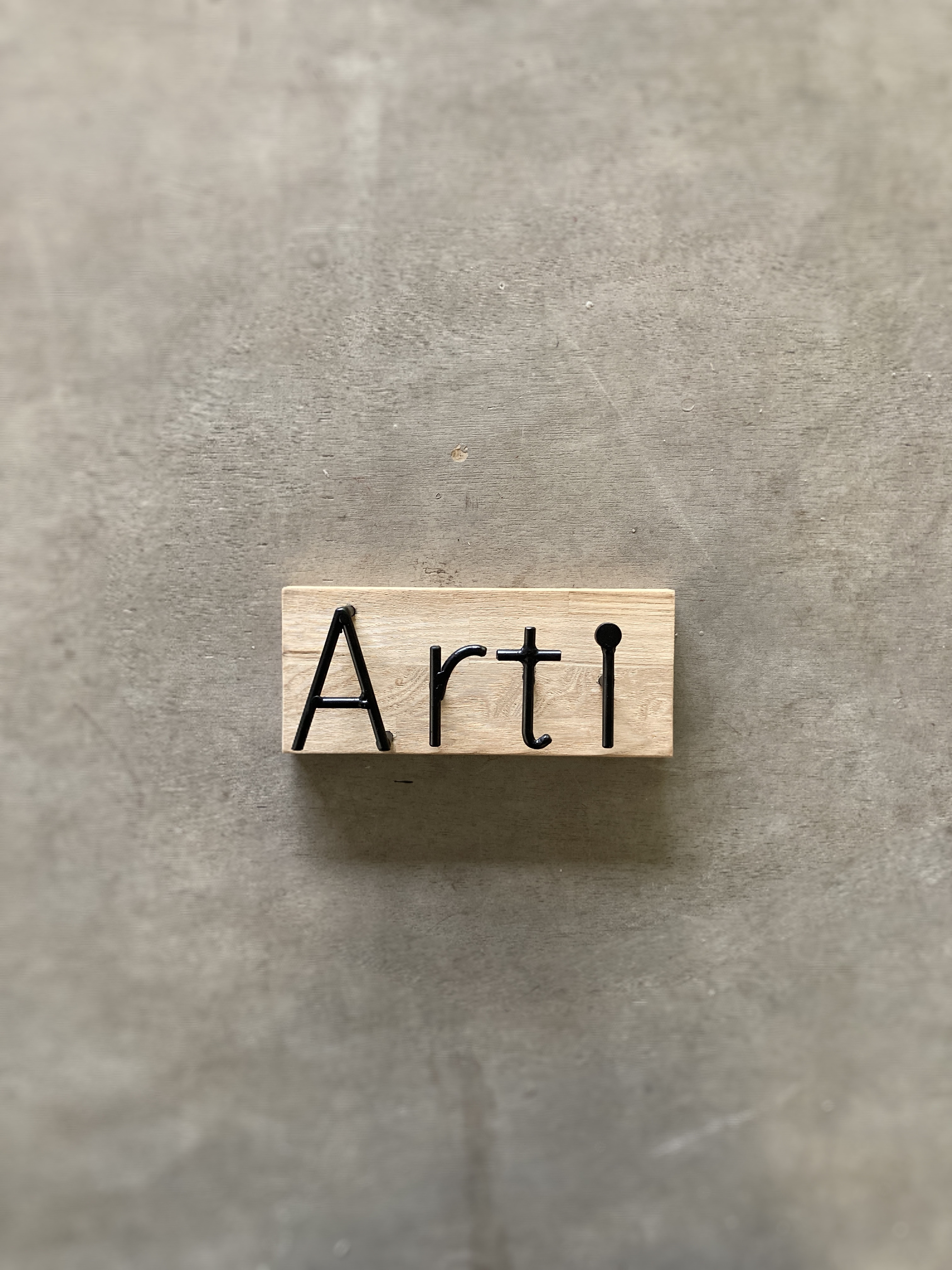 オーダー表札　金額は先にお問い合わせ下さい