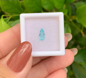 N.9911 パライバトルマリン・ルース 0.35Ct ブラジル産 魅惑のルグランブルー 大特価販売 新規入荷パライバ