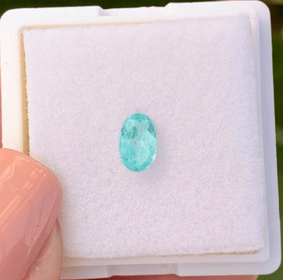 N.8888 パライバトルマリン・ルース 0.45Ct 高級なパライバ州