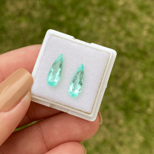 N.0099 貴重な3CT パライバトルマリン・ルース 美しさとその大き