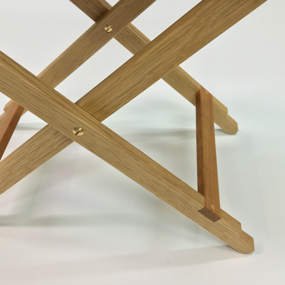 トレイテーブル　ブックマッチ 