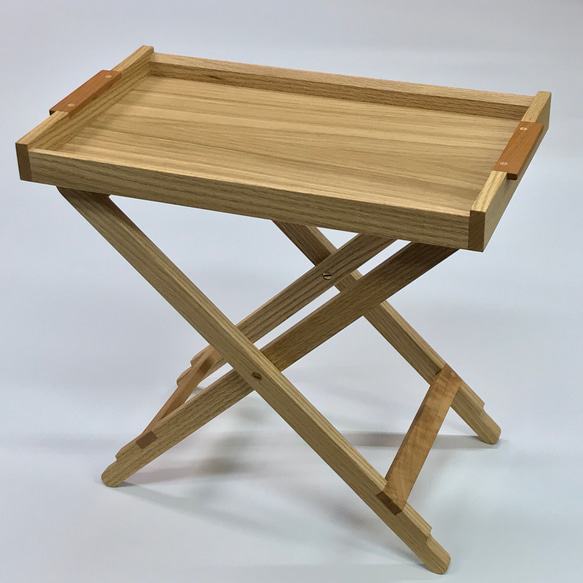 トレイテーブル　ブックマッチ 