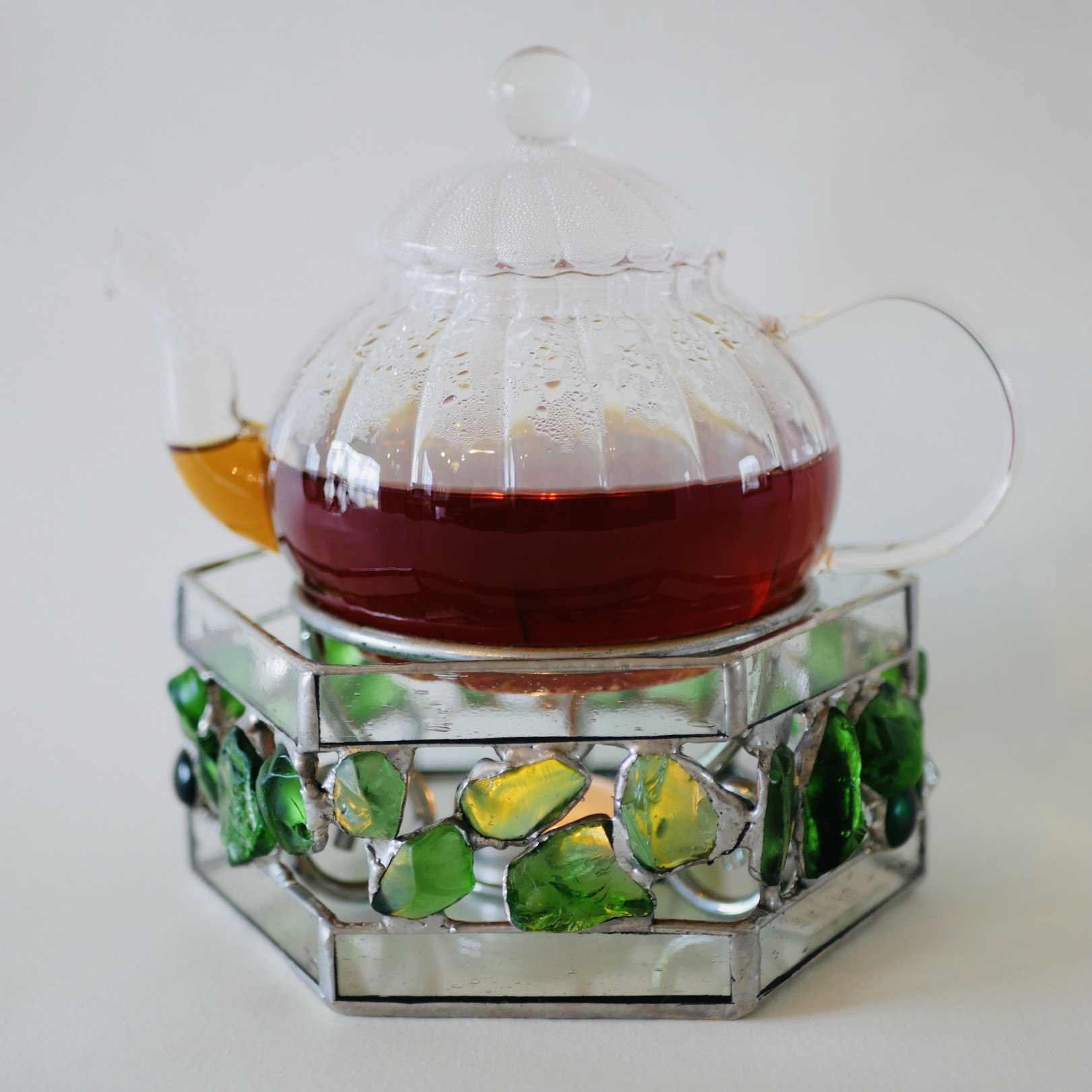 【1点もの】Tea warmer(ティーウォーマー）シーブルー