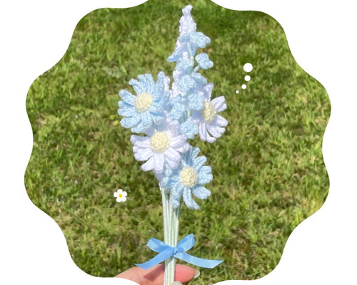 プレゼントにも！枯れないニットの花束・ガーベラ アートフラワー sui