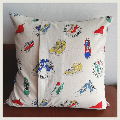 WeedBag 柄 クッションカバー 90cm x 90cm 1枚 クッションカバー