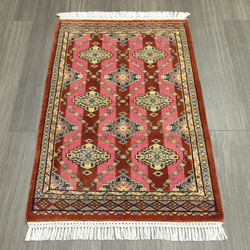 色枯れの美 アンティーク アフガニスタン トライバルラグ 手織り絨毯