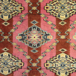 ワケアリお買い得品　新品　玄関マット　最高峰Aクラス絨毯　パキスタン手織り絨毯　63x95cm　＃982 7枚目の画像