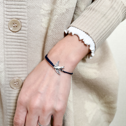 静電気除去ブレスレット *幸運の青い鳥* ギフトラッピング対応