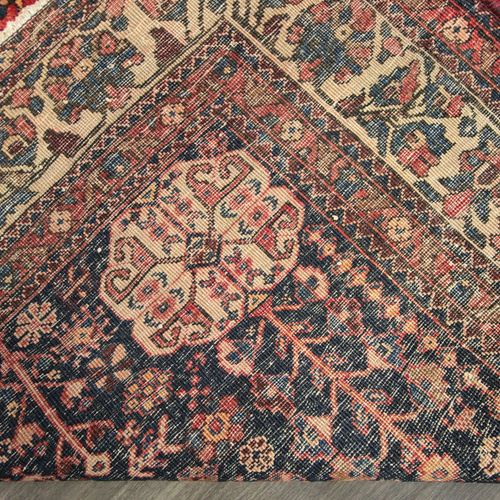 75x115cmトライバルラグ手織り絨毯ボハララグ アンテイーク絨毯