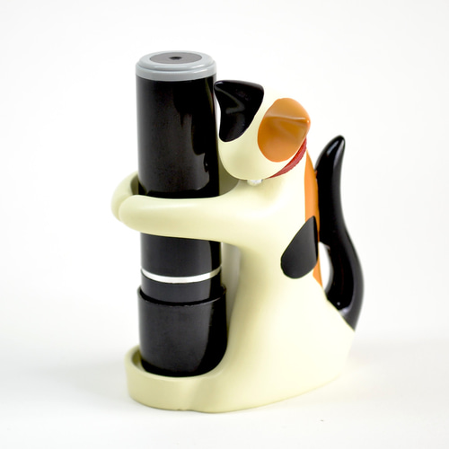 ねこのはんこ立て/フィギュア/ペンスタンド/ハンコ立て はんこ