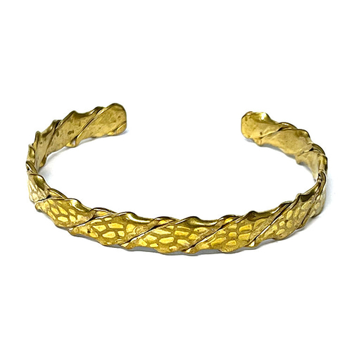 50個】凹凸斜線模様入りバングル【jb14】 金具・チェーン JHOUSE 通販