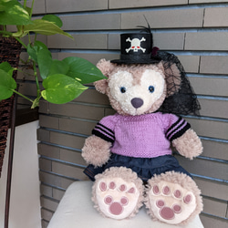 ぬいぐるみ用マフラー(ピンク、青) ぬいぐるみ hikari zakka