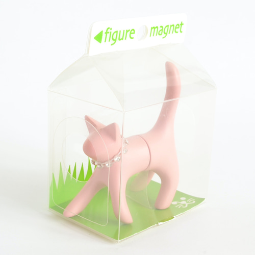 ねこのマグネット/2個セット/フィギュア/ 写真立て/メモスタンド