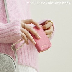 MONOMe Key zip around レザー キーケース スマートキーケース ラウンドジップ 7枚目の画像