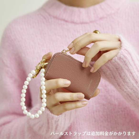 MONOMe Key zip around レザー キーケース スマートキーケース ラウンドジップ 6枚目の画像