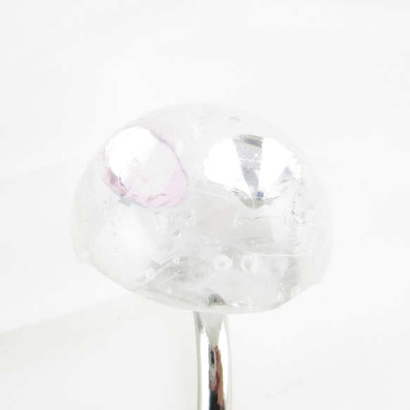 あの雲の中には何があるのだろう。ちょっと甘いクォーツと考えてみる♪(創作リング)SR834 4枚目の画像