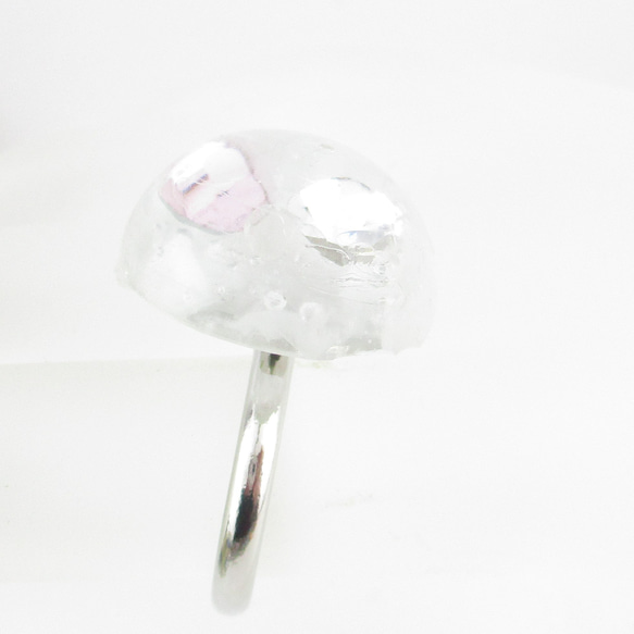 あの雲の中には何があるのだろう。ちょっと甘いクォーツと考えてみる♪(創作リング)SR834 3枚目の画像