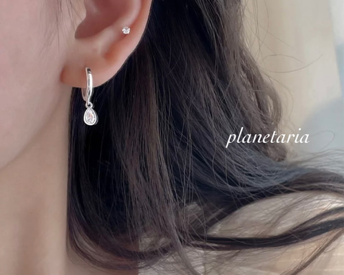 ローリーロドキン　ピアスチャーム　シルバー PIN PIERCE Silver PIERCED EARRINGS（ピアス） Loree Rodkin